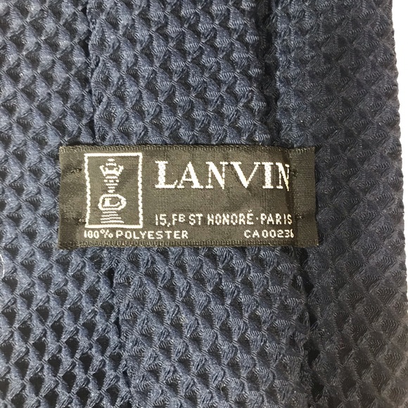 Lot de cravates DIOR et LANVIN - Picture 3 of 5